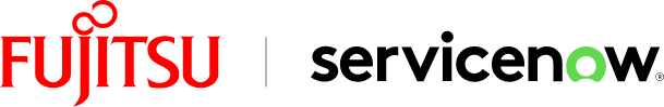 Fujitsu & Servicenow logos